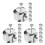 3Sets Heart Shaped Stainless Steel Cake Rings Nonstick Mousse Ring Set 10