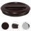 Durable Plastic Leakproof Beverage Bucket Lid with Nonslip Handle 11