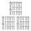 90Pcs Silver Hex Socket Cap Screws M5x15mm Chainsaw Repair Replacement 10