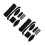 2Sets Bike Padding Replacement Black Sponge Cushion for Comfort 4