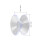 20 Pièces Ventouses 30Mm Doubles Faces Transparentes PVC Nuolux 2