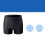 Maillot De Bain Trunks Noir Confortable Bonnet 4