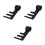 3Pcs Black Stainless Steel Bread Maker Paddles Non-Stick Kitchen Tool 8