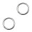 2Pcs Silver Livestock Nose Ring Durable Stainless Steel Traction 6