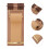 1Ensemble Porte- Notes Mural Bois Métal Cuir Avec Stylo Marron 7