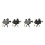4Pcs Assorted Color Mini Projector Retro Plastic Desktop Ornament 4