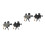 4Pcs Assorted Color Mini Projector Retro Plastic Desktop Ornament 6