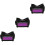 3Pcs Welding Protective Glasses Vent Hole Black Adjustable Headband 7