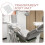 Tapis Chaise Plastique Clair Anti-Tâches Durable 7