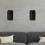 Black Stainless Steel Speaker Mount Stand for Wireless Use 11