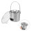 Small Stainless Steel Bbq Grill Portable Camping Tool 8