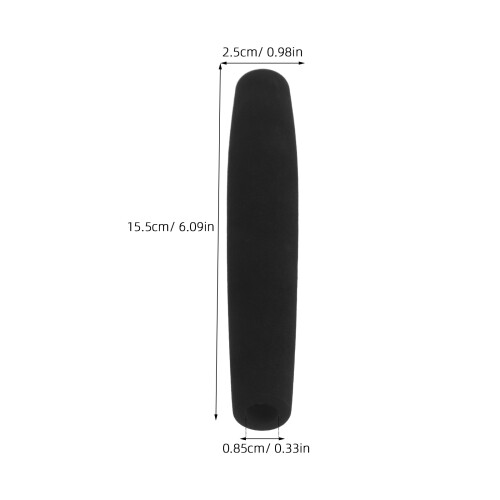 Universal Black Eva Fishing Rod Handle Grip Replacement 1