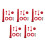 5Sets Can Spout Replacement Kit Red Pe Compact Gas Nozzle Adapter 6