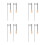 8Pcs Handheld Stainless Steel Ceramic Glaze Sprayer for Art Projects 7