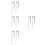8Pcs Handheld Stainless Steel Ceramic Glaze Sprayer for Art Projects 8