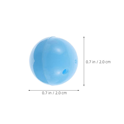 30Pcs Mini Plastic Capsules Durable Toy Prize Containers 2