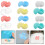 30Pcs Mini Plastic Capsules Durable Toy Prize Containers 8