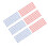 Self-Adhesive PVC Battery Polarity Labels for Electrical Panels 3