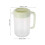 5L Grande Carafe Vert Clair Résistante Couvercle 3