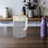 5L Grande Carafe Vert Clair Résistante Couvercle 6
