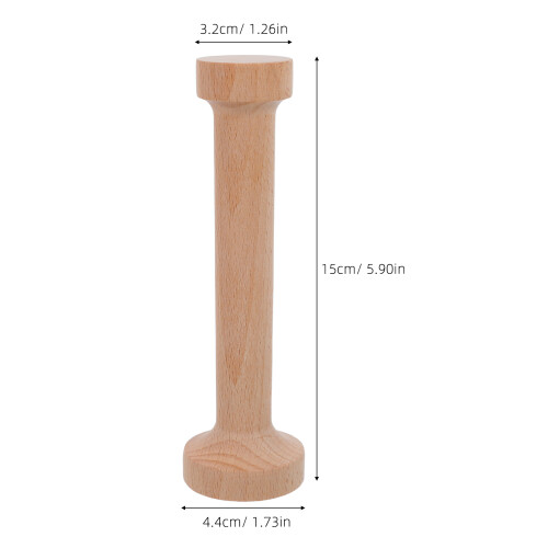 Dubbele Ei Tamper Voor Bakvorm En Deegvorm Beige 2