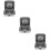 3Pcs Pocket Size Hearing Aid Protector ABS Portable Travel Storage Box 11