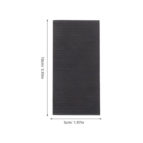 5Pcs Carbon Felt Wick Material Fire Resistant Heat Insulation Pads 1