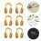 300Pcs Copper Wire Protector Guards for Handmade Jewelry Decoration 11