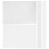 10Sets Embroidery Water Soluble Stabilizer Reusable Sheets 10