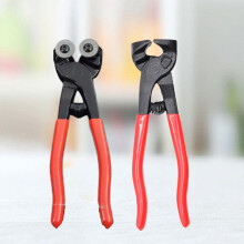 Handyman 2-Piece Mosaic Tile Cutting Pliers Set for Craft Projects and Artisans