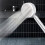 Bathroom Shower Head Aluminum Alloy Water-Saving 6