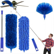 Kit de plumeau Coweb bleu avec 3 têtes lavables et 15–100
