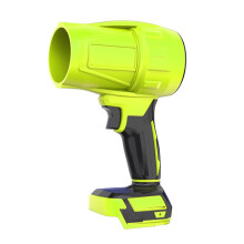 Krachtige, snoerloze bladblazer van 0,6 kg met een luchtstroom van 90 m/s voor het stofvrij maken van terrassen.