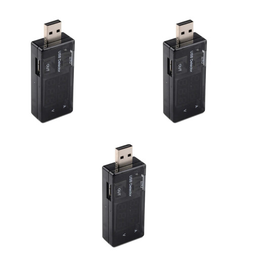 Digitale vermogensmeter 3-9V 0-5A USB-ampèremeter
