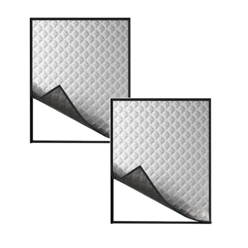 Cortinas térmicas à prova de som 90x150cm (2 peças)