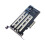Πρόσθετες κάρτες NVMe M.2to PCIe x4Card Προσαρμογέας M.2PCIE Κάρτα επέκτασης κεντρικού 7