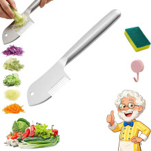 2026Nouveau éplucheur julienne en acier inoxydable – Coupe-légumes manuel, rapide et facile, poignée confortable, trou de suspension, compatible