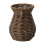 Vase tressé à la main pour composition florale dans le salon 1