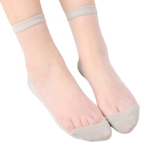 Transparante enkelsokken voor dames, doorschijnende basic kousen met kristallen details, onmisbaar voor elke dag, lichtgewicht, onzichtbaar model,