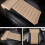 Cuscino di supporto per gambe universale per estensore del sedile auto/ 8