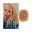 Afro Kinky Bulk Human Hair Dreadlock Extensions 27# Blonde 1