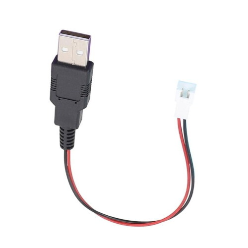 Καλώδιο τροφοδοσίας USB αρσενικό σε XH2.54 2P, 2Core, για τροφοδοσία και μετάδοση σήματος 1