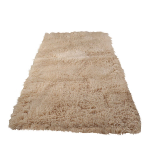 Fuzzy halkfri matta för sovrum 122x46 cm