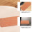 Spanish Cedar Cigar Accessories Versatile for Home Office Bars Brown 4Pcs 8