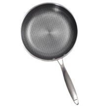Stainless Steel Honeycomb Frying Pan Nonstick Skillet for Cooking Eggs