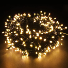 100-1000 LED Christmas Fairy Lights, 8 Modes, Warm White, 300 LEDs, for Tree/Garden/Home/Party/Halloween – Compatible with Xmax
