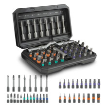 42 in 1 Magnetic Screwdriver Set with Ratchet Handle | 42-Piece Multibit Kit for Electronics & Home Repair | Detachable T-Handle & Storage Case