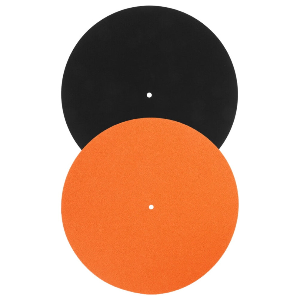 2Pcs Anti Slip Felt Slipmat For Turntable Assorted Color Noise Reduction Record Player Accessories 9083649346303