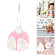 Décorations de Pâques à suspendre pour sapin : lapins et oreilles de lapin, idéales pour le printemps et les fêtes, compatibles avec les paniers