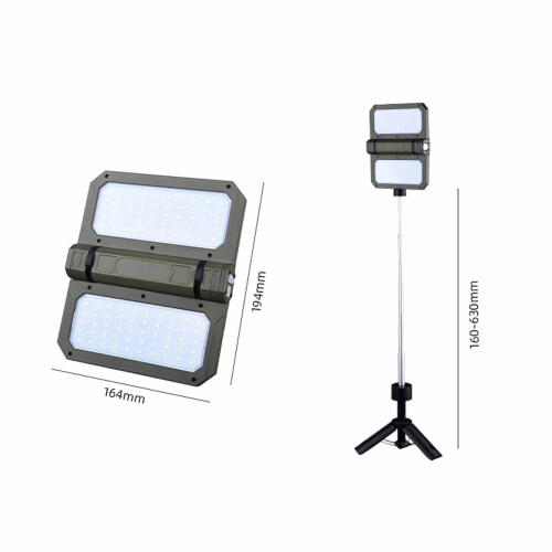 LED Camping Lantern with Telescoping Tripod Stand 1PC 2